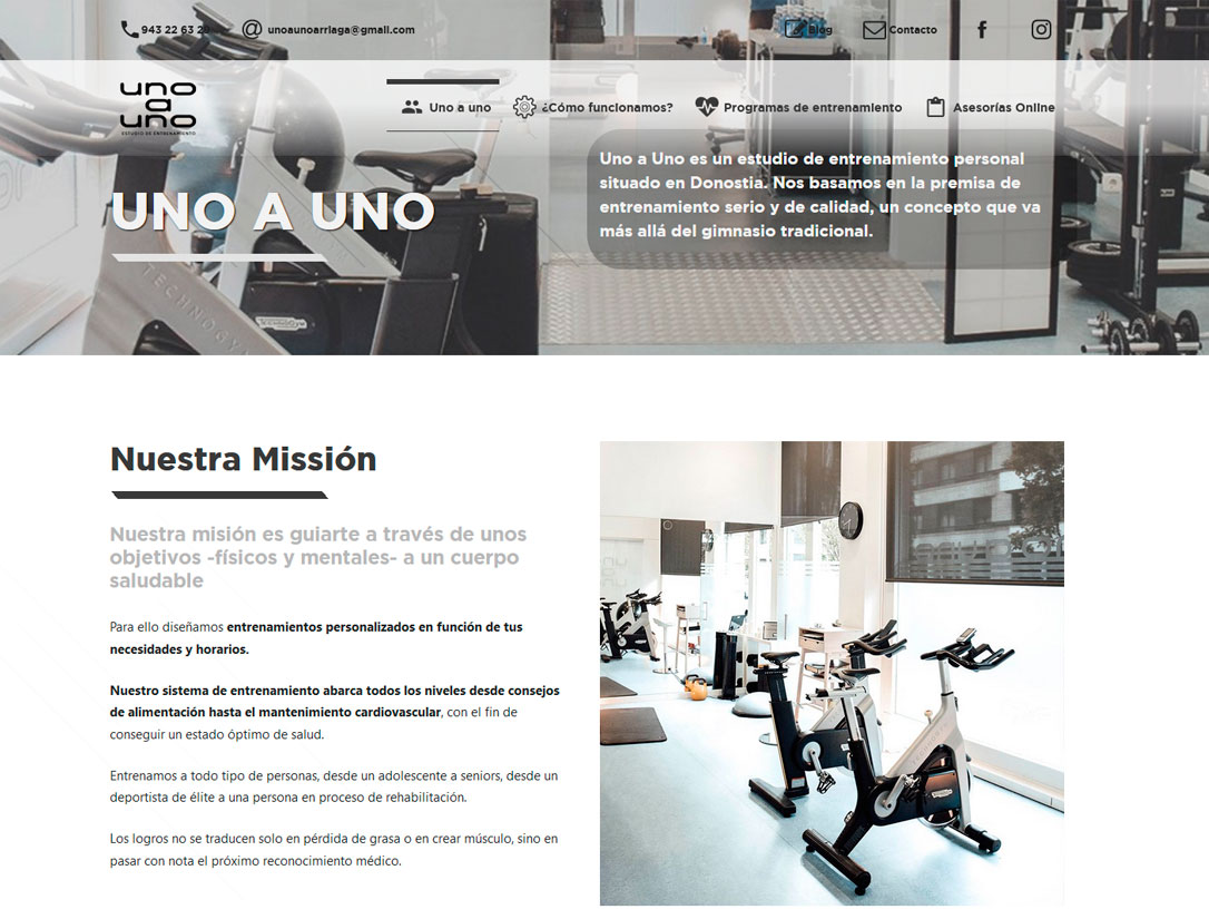 Diseño y desarrollo web - Donostia - San Sebastián